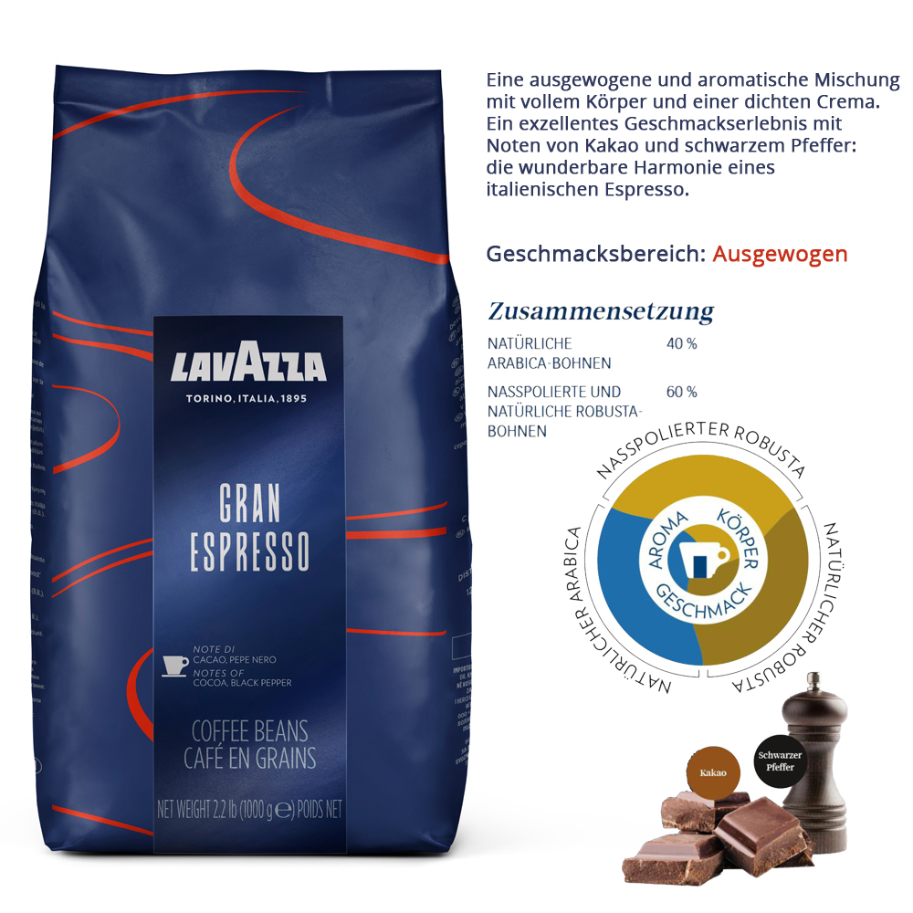 LAVAZZA BAR Gran Espresso (1000g)